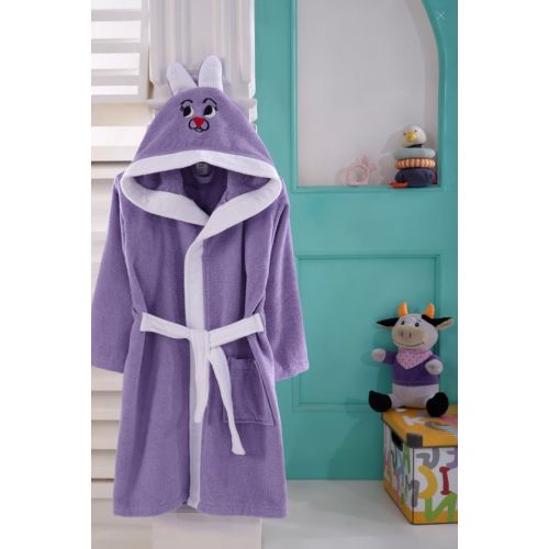 Acum  Halat de baie copii, model iepuras, in diverse... 2