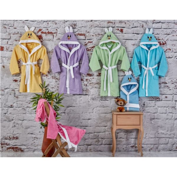 Halat de baie copii, model iepuras,... Halat de baie copii, model iepuras,...