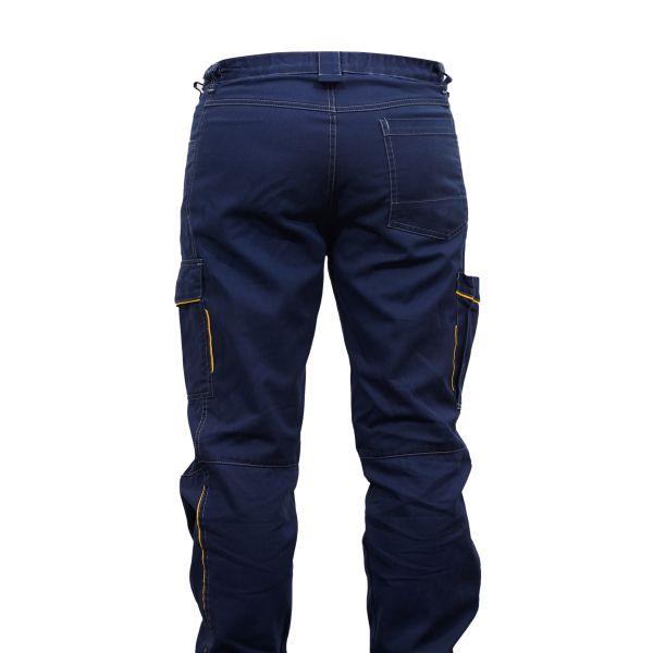 Pantaloni bluemarin, cu 5 buzunare