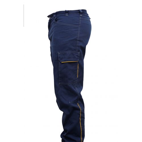 Pantaloni bluemarin, cu 5 buzunare 2