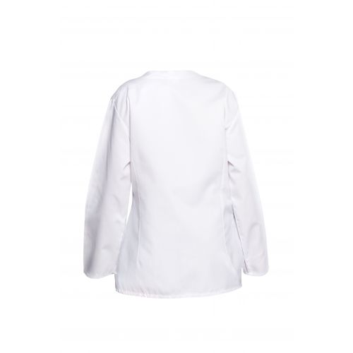 Bluza medicala dama alba cu vip colorat model 03ml, cu... 2