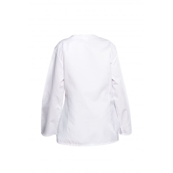 Bluza medicala dama alba cu vip...