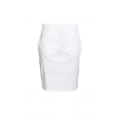 Fusta medicala conica, cu fermoar si buzunare, in diverese culori